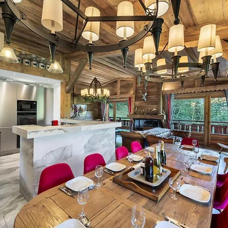 Chalet Baron - Chalets Pour 10 Personnes 484 Megeve